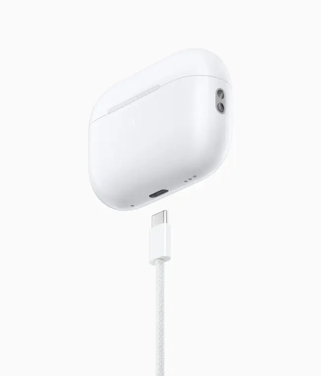 AirPods Pro 2 USB-C charging case in pocket